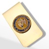 Wholesale Brass Money Clip with Badge