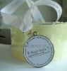 Silver custom medal