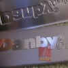 Wholesale brushed aluminum badge for good quality