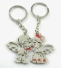 Wholesale 2011 new style lover metal keychain