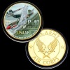 USAAF of WWII P-40 WARHAWK 24KT GP Challenge Coin 295