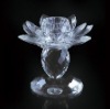 Laser Crystal Candle Holder