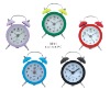metal bell table clock