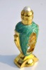 Metal perfume bottle