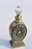 Metal perfume bottle