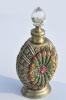 Metal perfume bottle