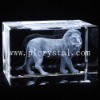 Beautiful 3D laser crystal craft