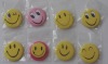 smile tin botton badge