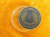 antique bronze custom coin