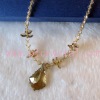 Wholesale Fationable crystal necklace jewellery crystal gift