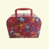 Wholesale colorful paper suitcase for children products packaging
