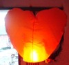 Wholesale heart shape sky lantern