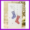 Wholesale chrismas paper greeting cards heka04