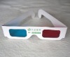 Wholesale Paper anaglyph 3D glasses for TV,Movie