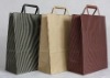 Wholesale kraft paper shopping bag