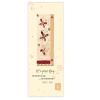 Chinese flower greeting card