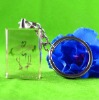 Color Painting Crystal Keychain Promotional gifts