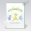 Wholesale handmade baby greeting cards