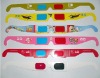Wholesale red blue/cyan paper 3D glasses