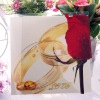 Wholesale Rose wedding invitation card -- W025A