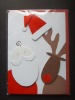 Wholesale HOT 2011 Red Leaves handmade Xmad gift card