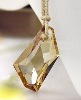 Wholesale golden crystal necklace