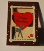 Wholesale Red leaves Hot Sale stereo Greeting Card