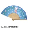 Wholesale nice style paper fan YZF-GGZC1028