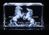 Wholesale Beautiful 3D laser crystal cube