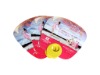 Wholesale 2011 Promotion PP fan,handcraft fan,plastic hand fan