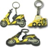 Wholesale promotion soft pvc keyring