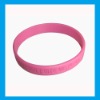 Wholesale promotional debossed silicone wristband