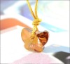 Wholesale golden crystal butterfly pendant