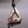 Wholesale crystal triangle pendant