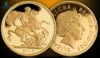 Wholesale Souvenir Customized OEM Gold Plastic Coin