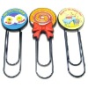 Wholesale Promotional lovely soft PVC bookmark clip