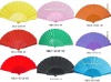 Wholesale Colorful hand fan Custom plastic fan for promotion gift