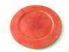 Wholesale Leaves Design Plastic Plate