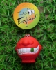 Wholesale pet toys-Red ball with big teeth