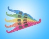 Wholesale paper 3d linear glasses