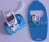 pvc mobile phone holder