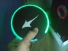 plastic led flash Coaster