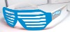 Wholesale newest shutter shade sunglasses glow in dark