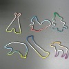 Wholesale elastic silicone hair bands
