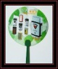 Wholesale Transparent O shaped PP Advertising plastic fan