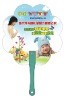 Wholesale promotion fan with blue hand
