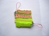fashion cloth pvc key chain,novelty key ring, 2010 bestseller key chain,popular key holder