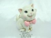 Ceramic Kitten Coin Bank