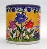 ceramic mug with flower design for advertising
