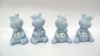 Wholesale 4 asst porcelain craft (animal shape for wedding souvenir or ornament)